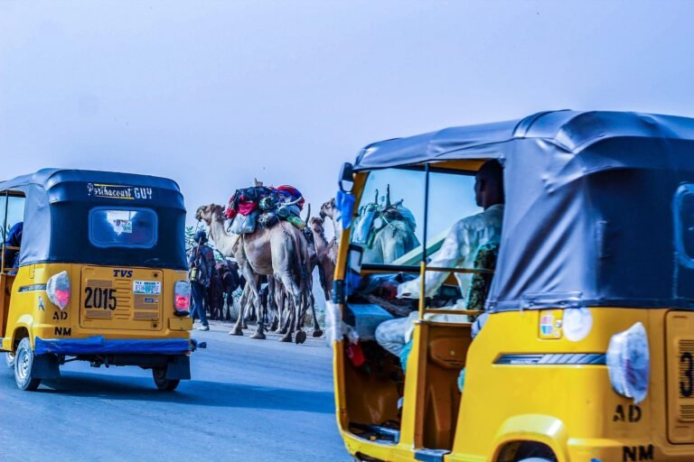 Public Transport in Nigeria: Buses, Motorcycles and Taxis